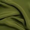 1 Yard Pesto Green Silk 4 Ply Crepe Premium 44" Wide Fabric for Couture